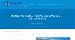 Desktop Screenshot of monaco-privatebanking.com