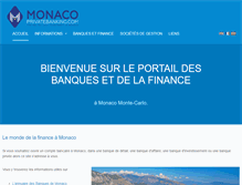 Tablet Screenshot of monaco-privatebanking.com